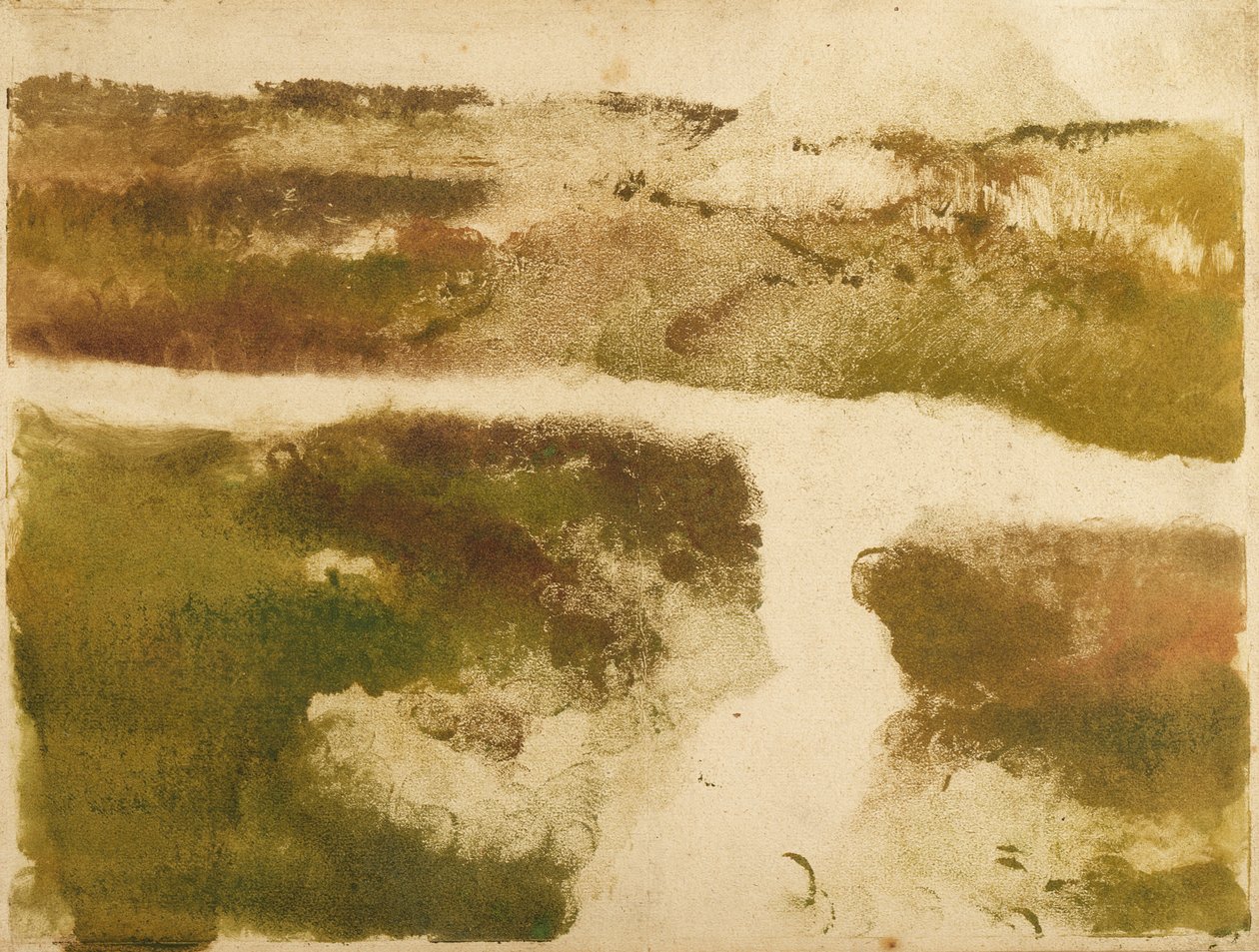 Krajobraz górski autorstwa Edgar Degas