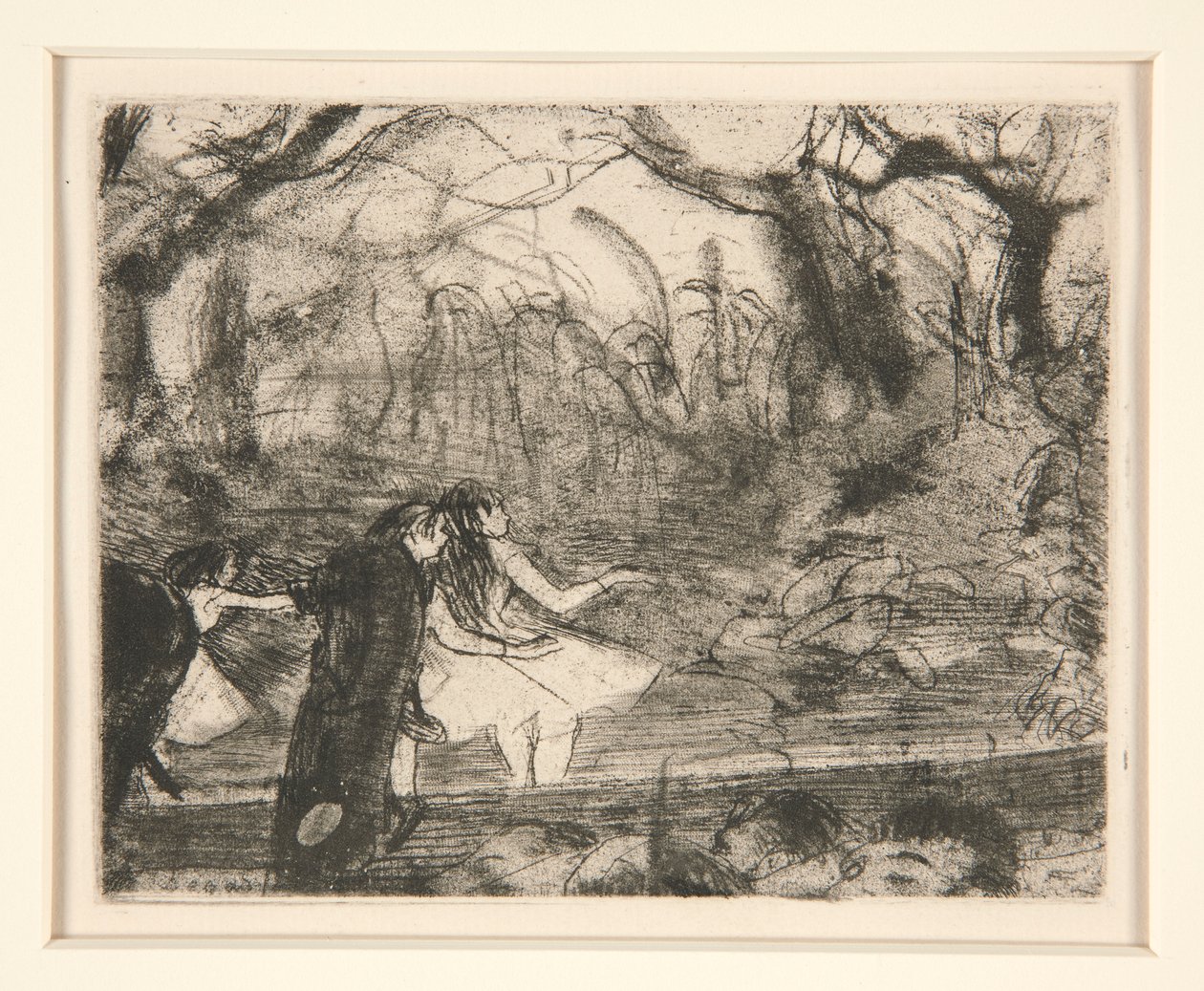 Na Etapie III autorstwa Edgar Degas