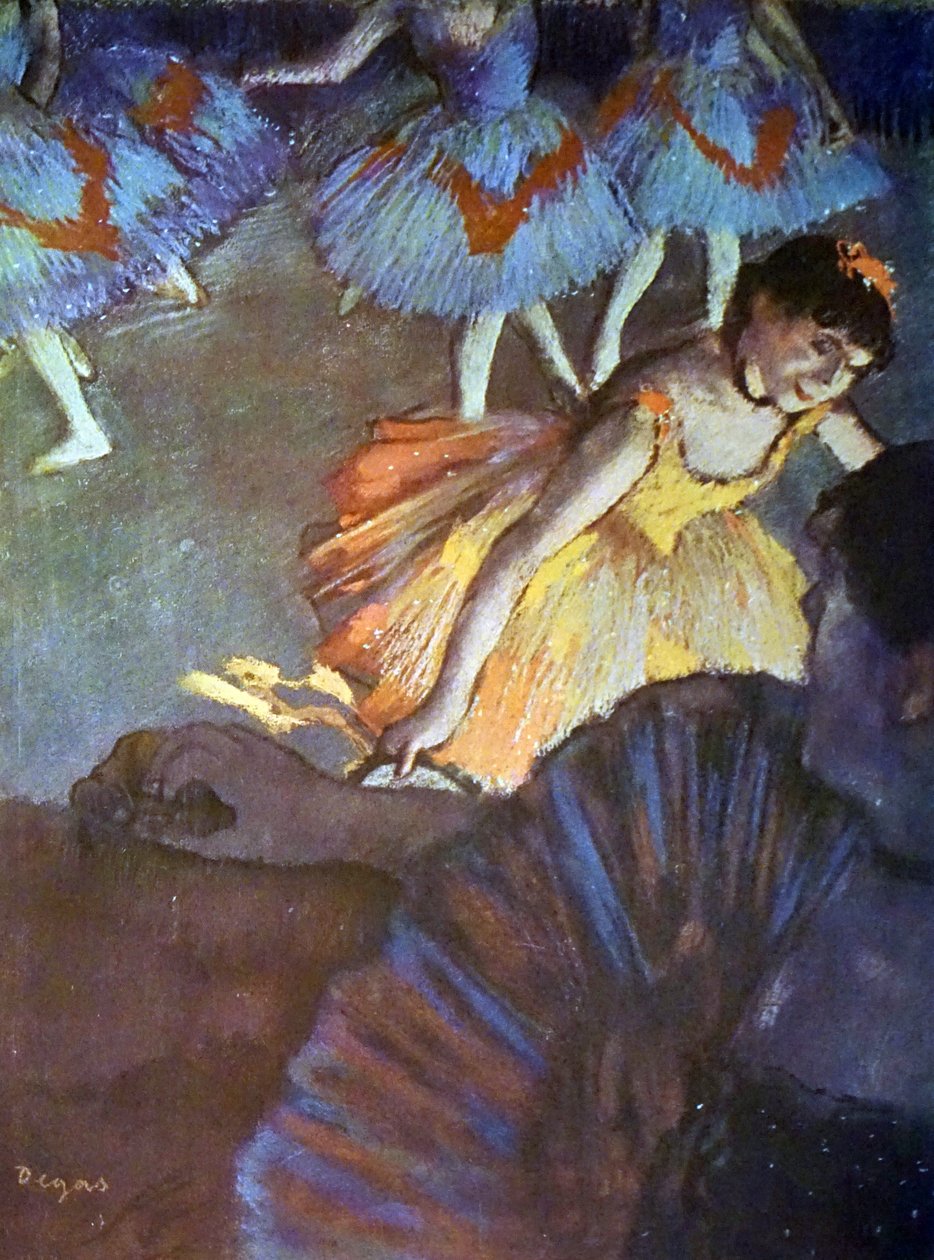 Obraz zatytułowany Balet widziany z loży operowej Edgara Degas autorstwa Edgar Degas