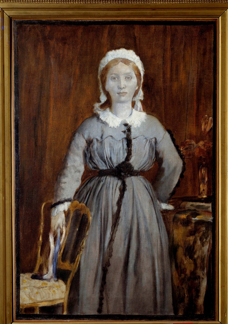Portret Małgorzaty Degas autorstwa Edgar Degas