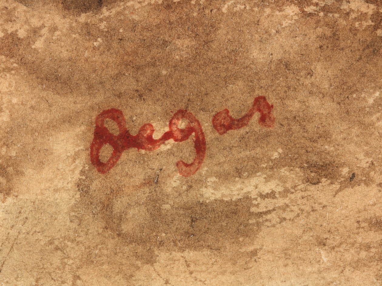 Skały w Bagnoles-De-L"Orne autorstwa Edgar Degas