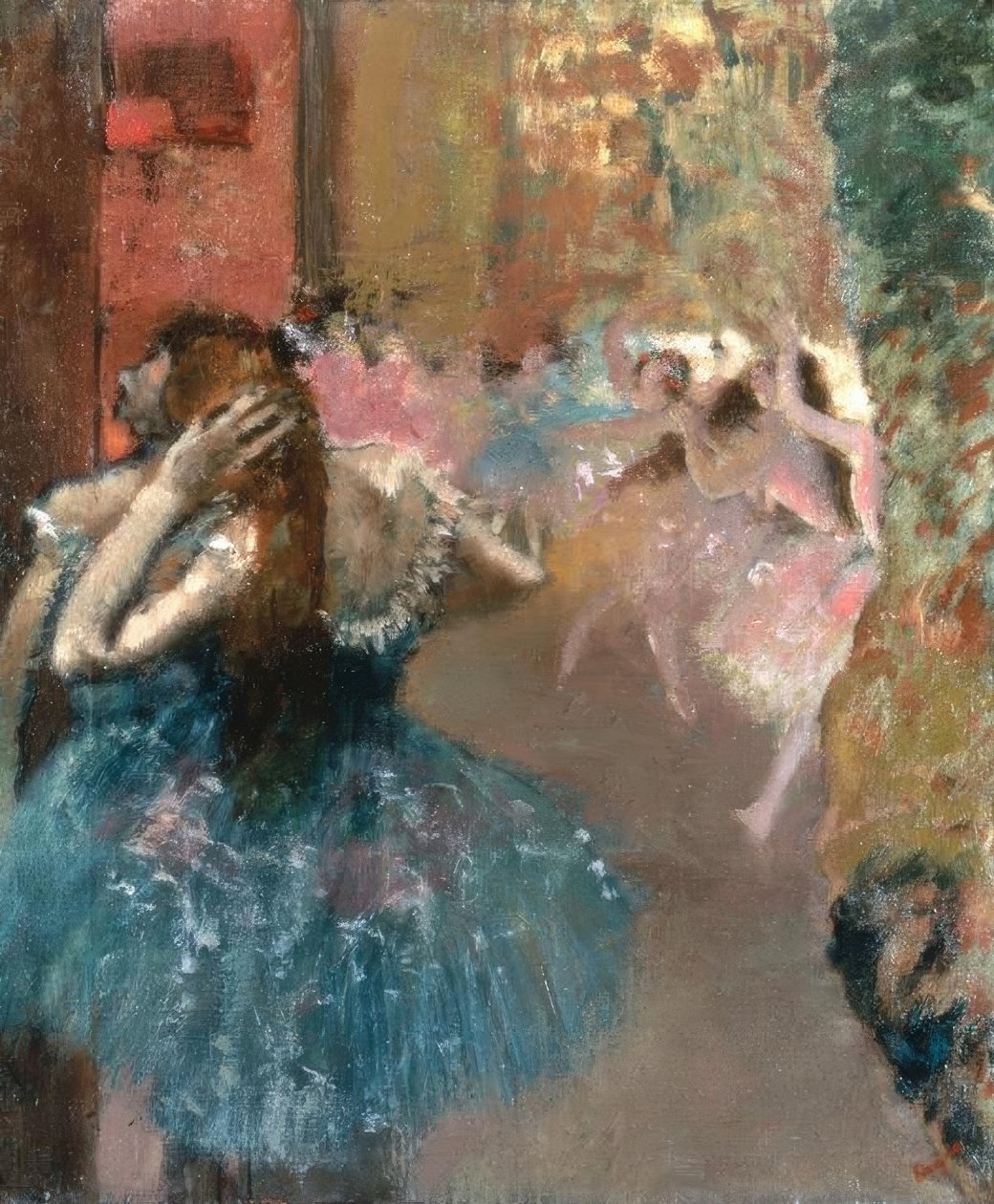 Scena baletowa autorstwa Edgar Degas