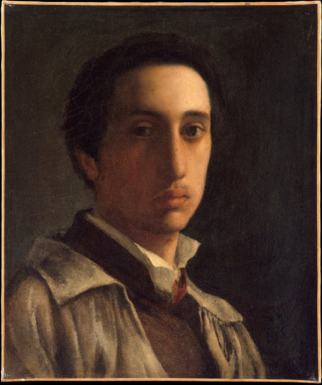 Autoportret autorstwa Edgar Degas