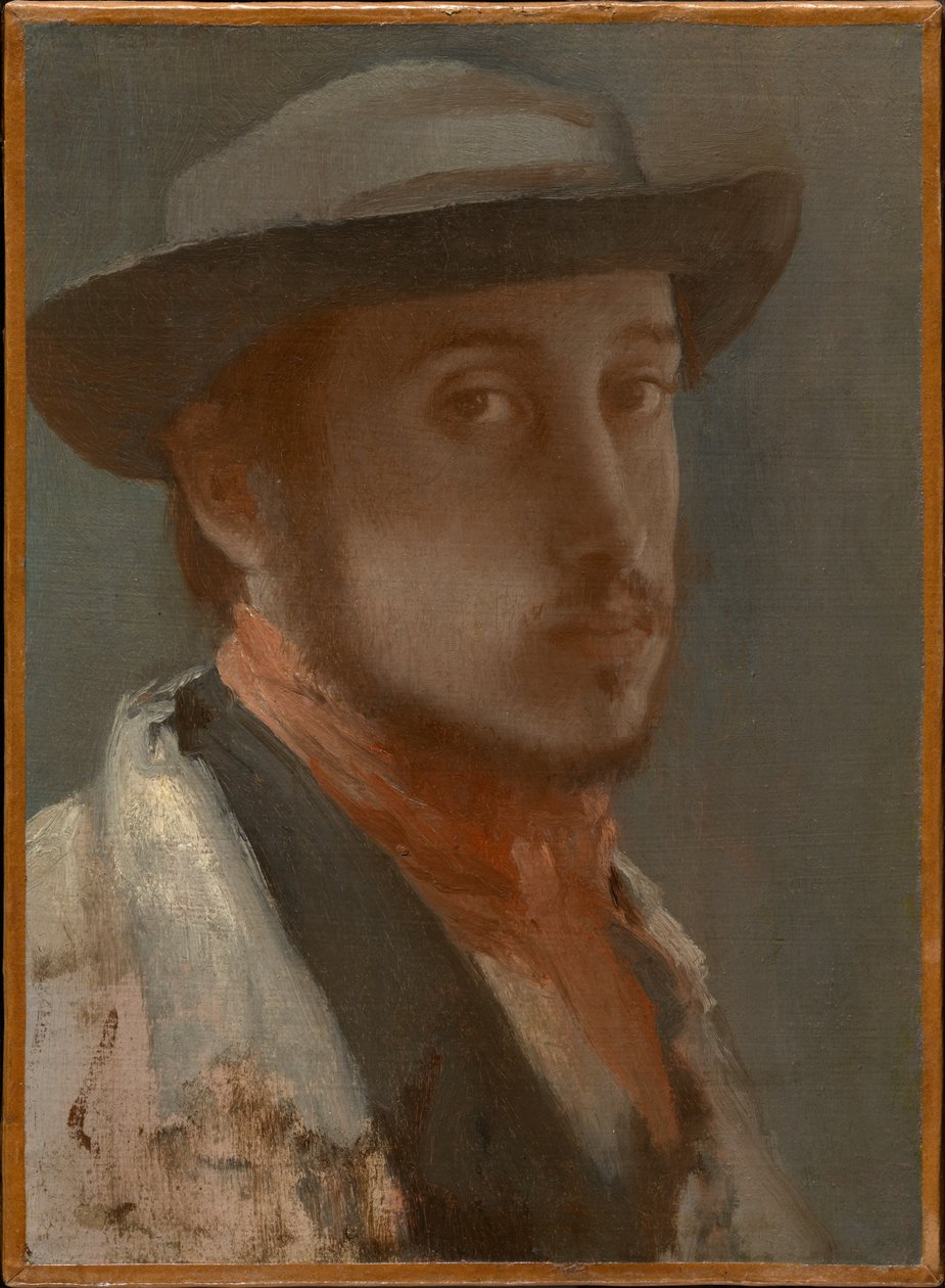 Autoportret autorstwa Edgar Degas