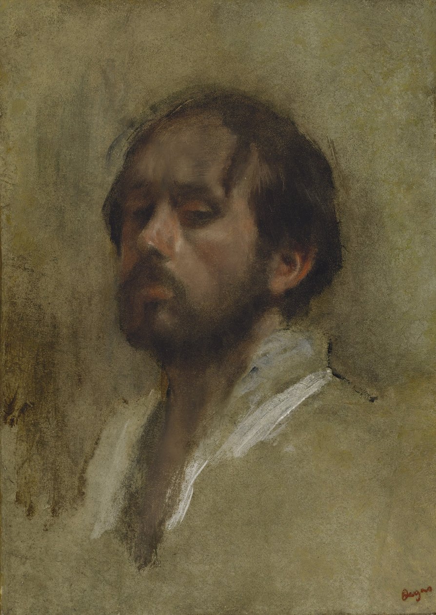 Autoportret autorstwa Edgar Degas