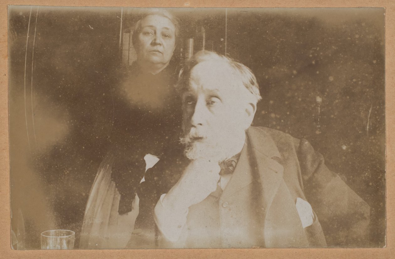 [Autoportret z Zoé Closier] autorstwa Edgar Degas