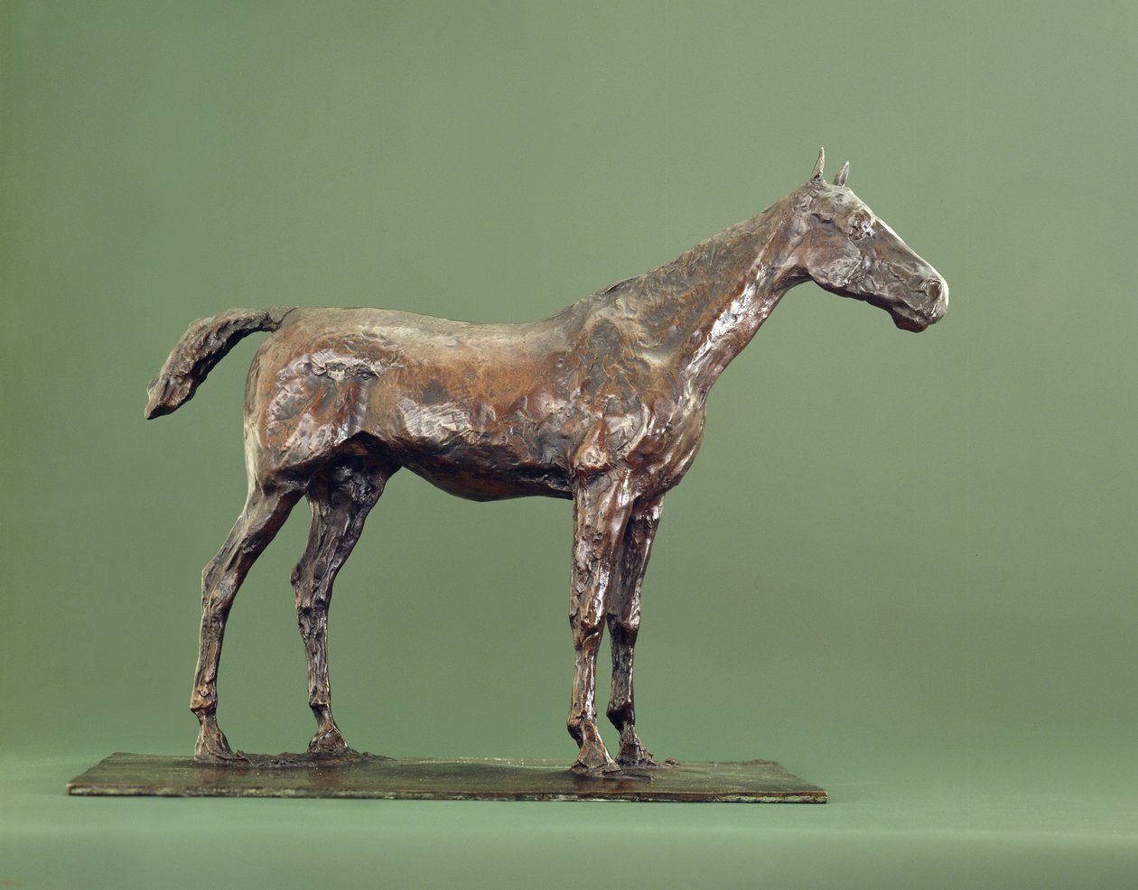 Stojący Koń (brąz) autorstwa Edgar Degas