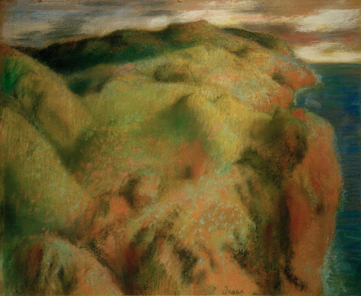 Klify autorstwa Edgar Degas