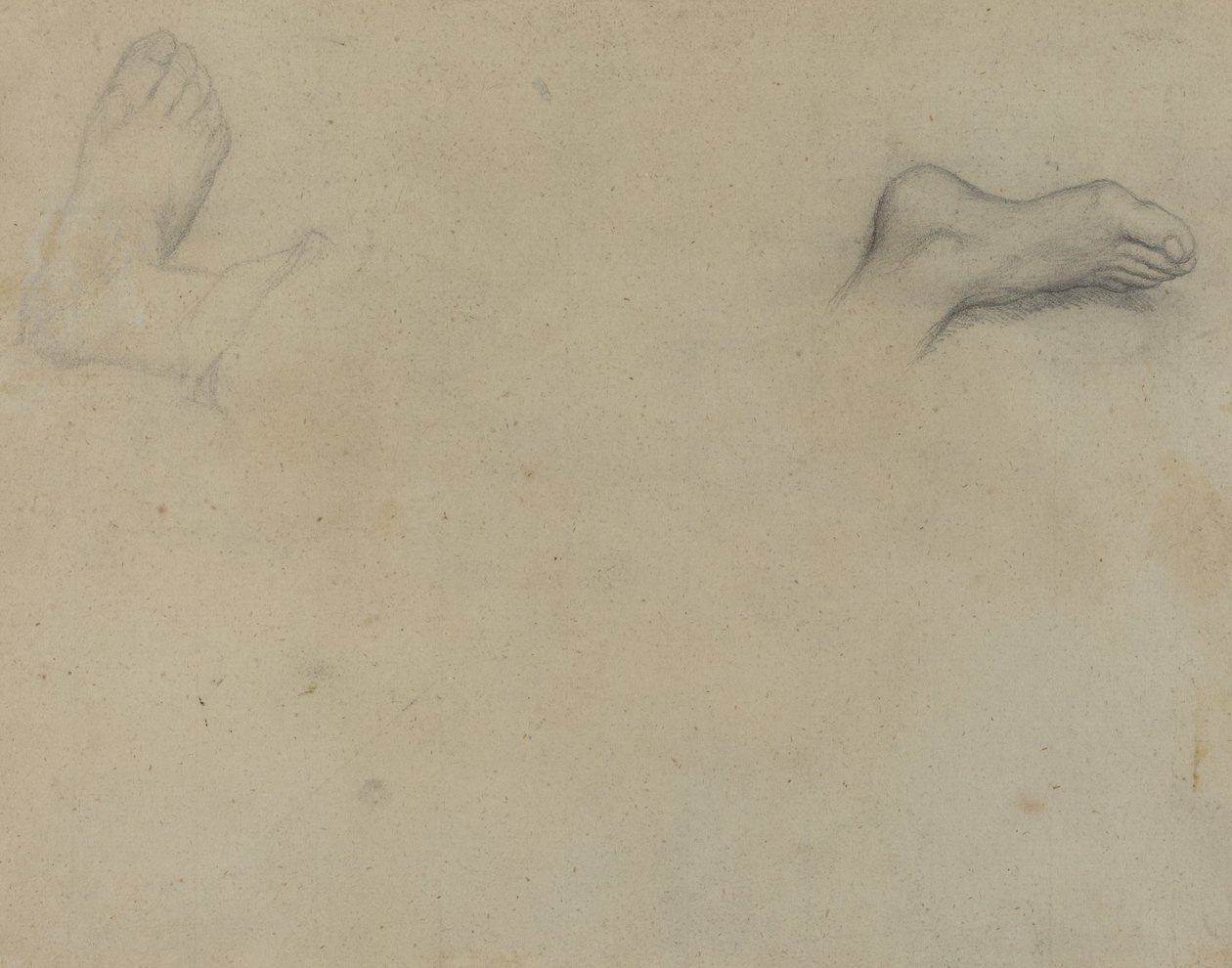 Studia stóp [verso] autorstwa Edgar Degas