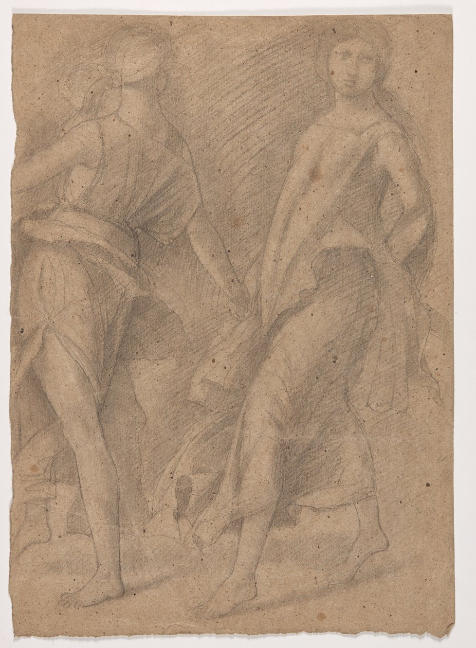 Studium według Andrei Mantegny, „Parnassus”, c.1854-56 autorstwa Edgar Degas