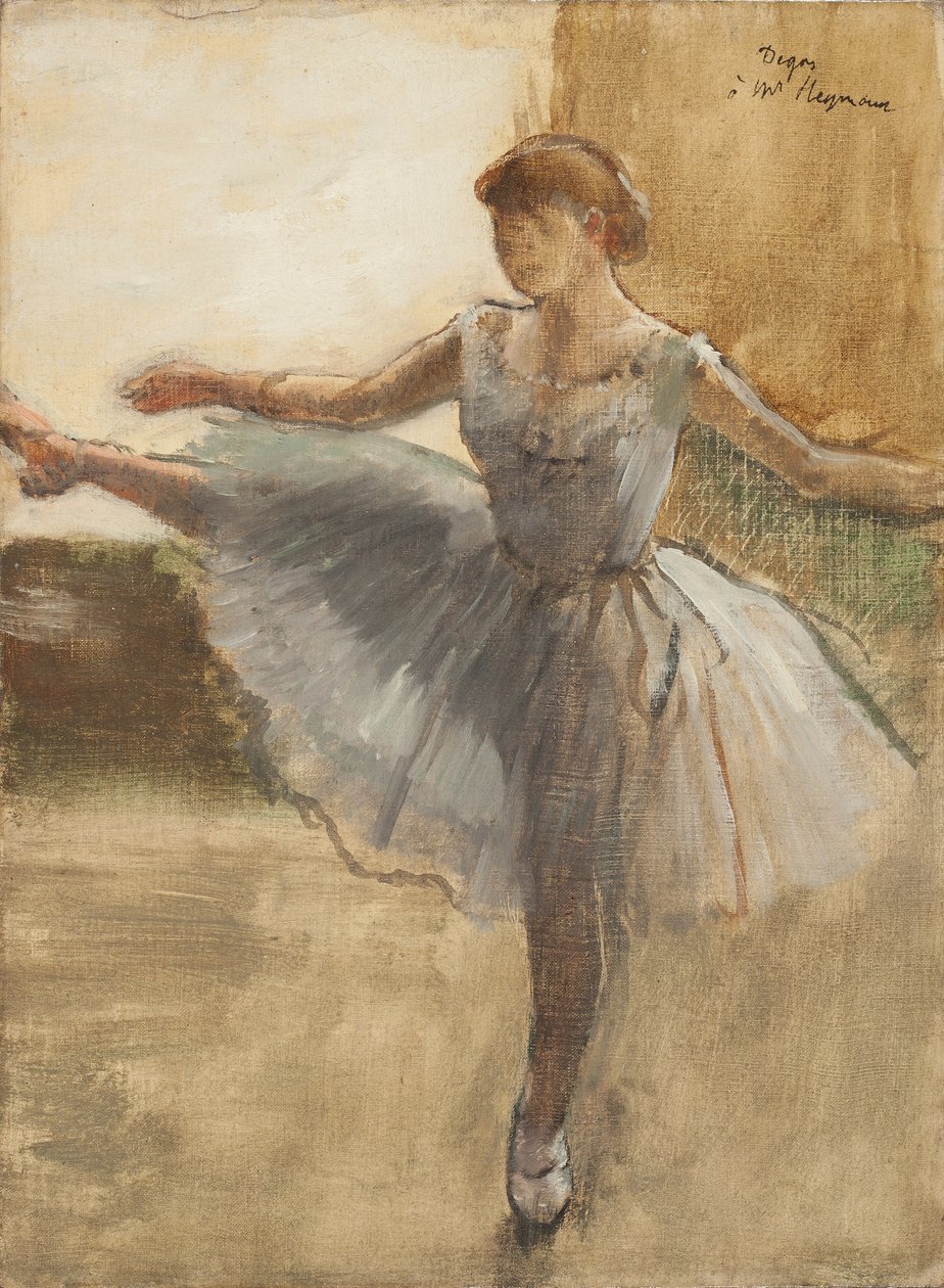 Balerina, ok.1876 (olej na płótnie) autorstwa Edgar Degas
