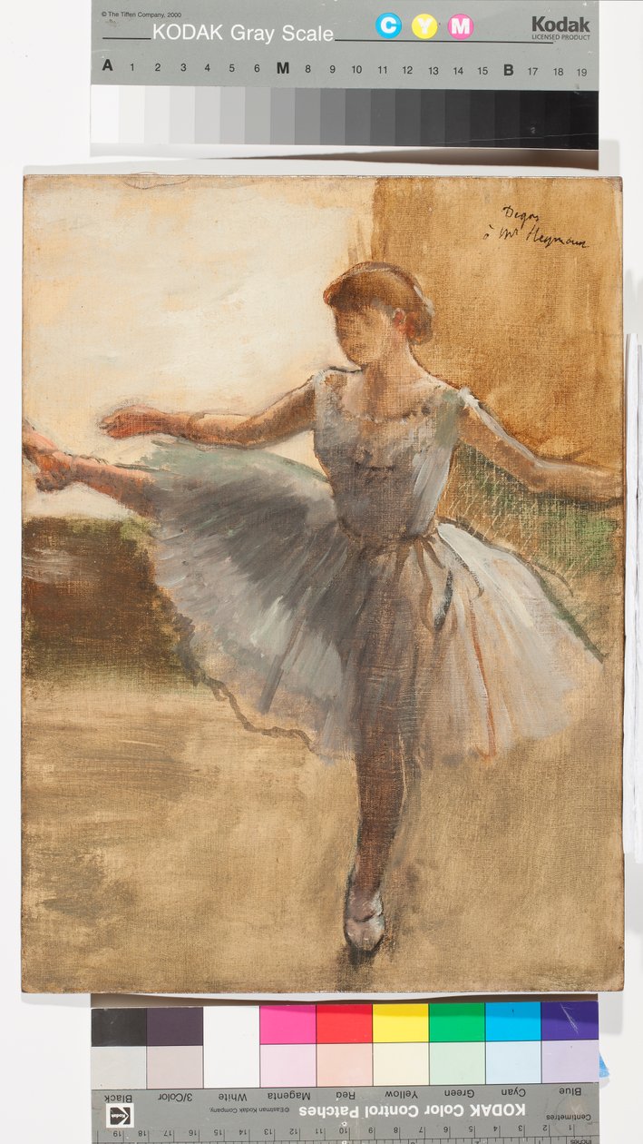 Balerina, ok.1876 (olej na płótnie) autorstwa Edgar Degas