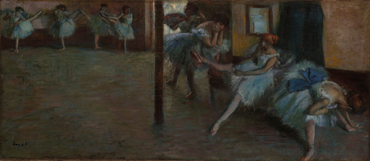 Próba baletowa autorstwa Edgar Degas