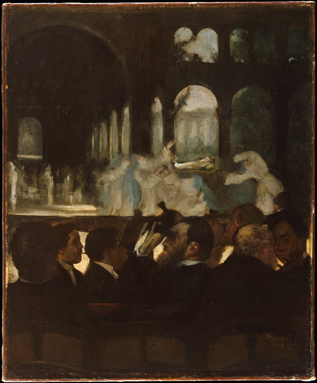 Balet z opery „Robert le Diable” autorstwa Edgar Degas