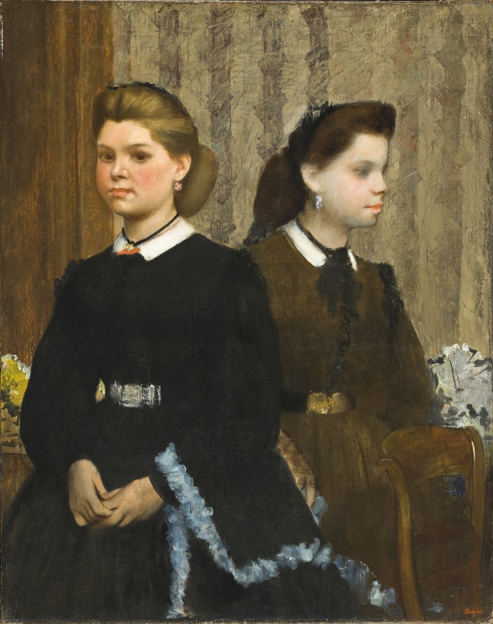 Siostry Bellelli (Giovanna i Giuliana Bellelli) autorstwa Edgar Degas