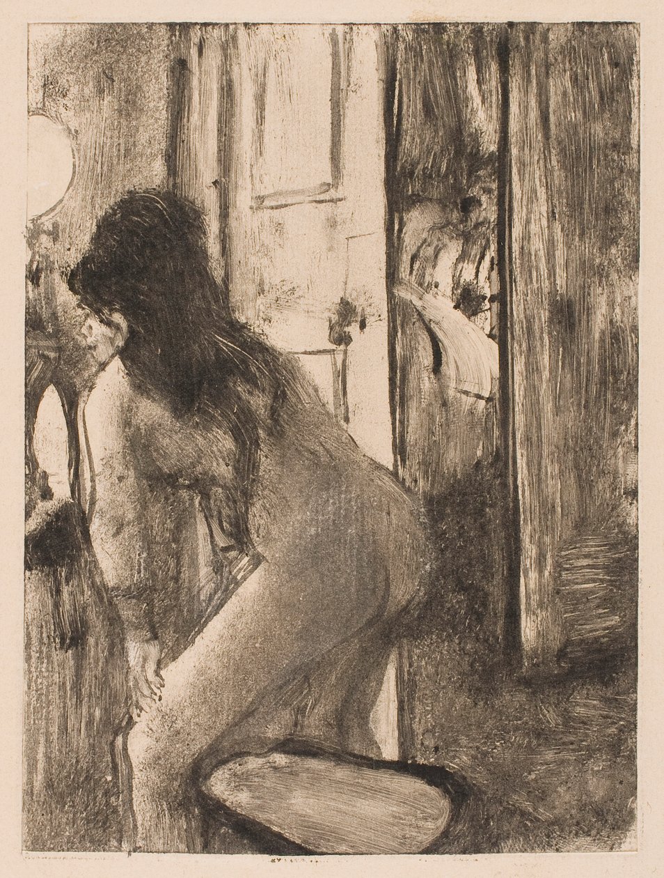 Bidet autorstwa Edgar Degas
