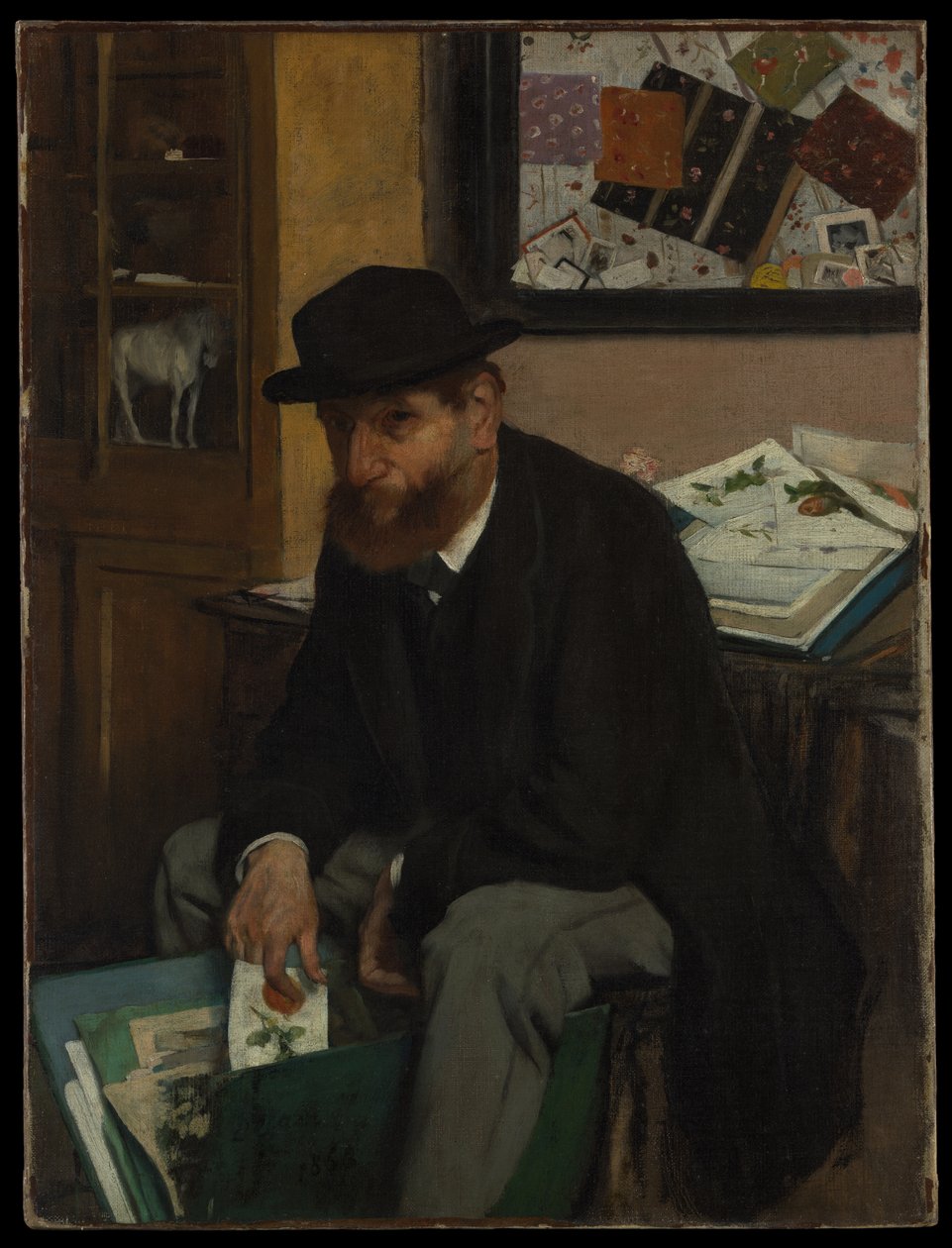 Kolekcjoner grafik autorstwa Edgar Degas