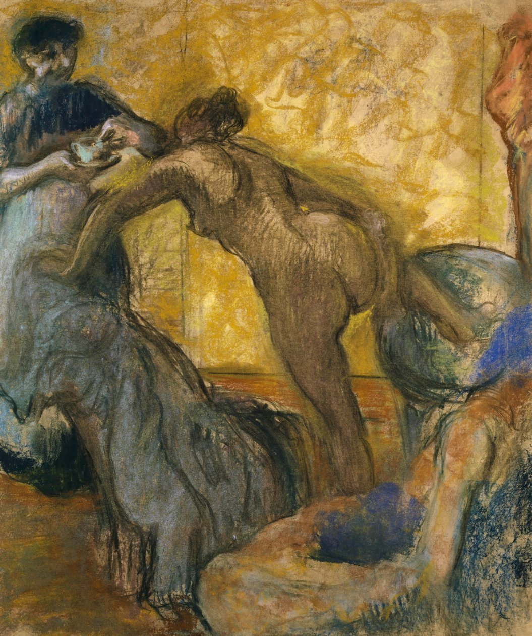 Filiżanka gorącej czekolady, 1900-5 autorstwa Edgar Degas
