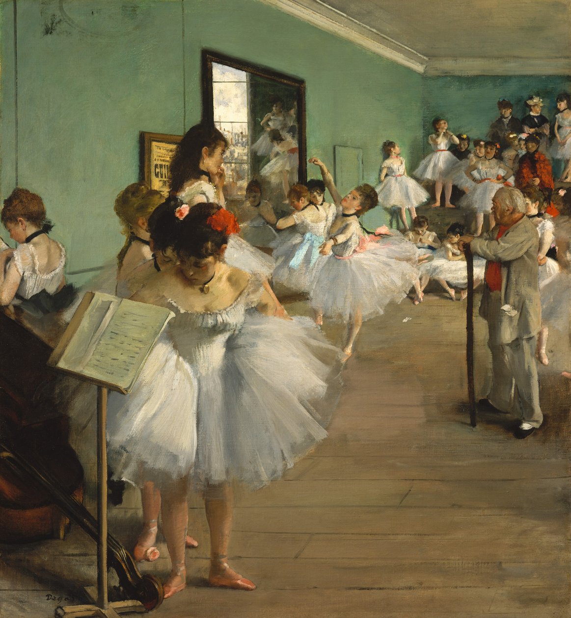 Zajęcia taneczne autorstwa Edgar Degas