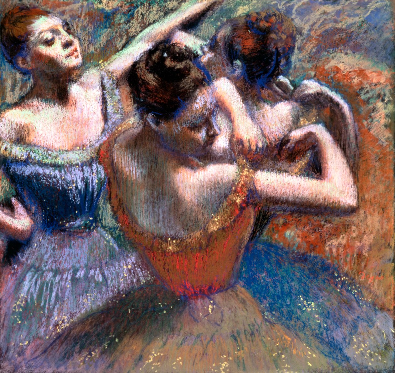 Tancerze, 1899 autorstwa Edgar Degas