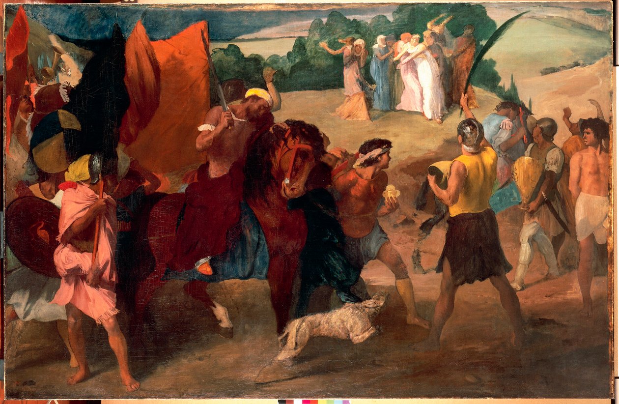 Córka Jeftego autorstwa Edgar Degas
