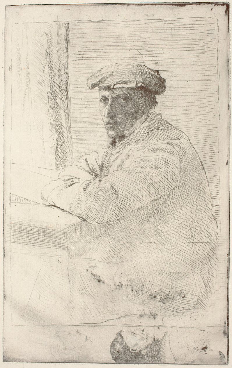 Grawer Joseph Tourny autorstwa Edgar Degas
