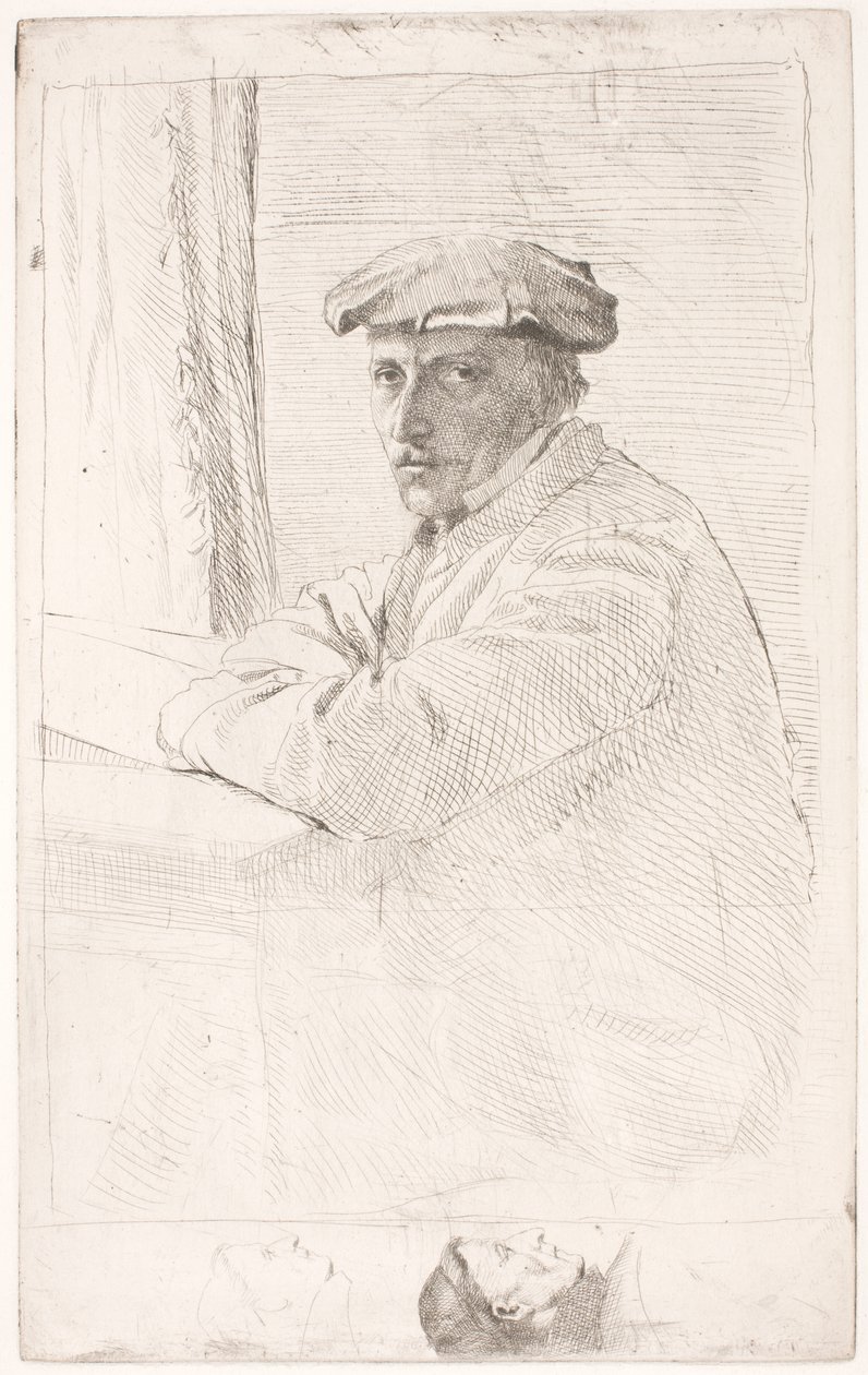 Rytownik Joseph Tourny autorstwa Edgar Degas