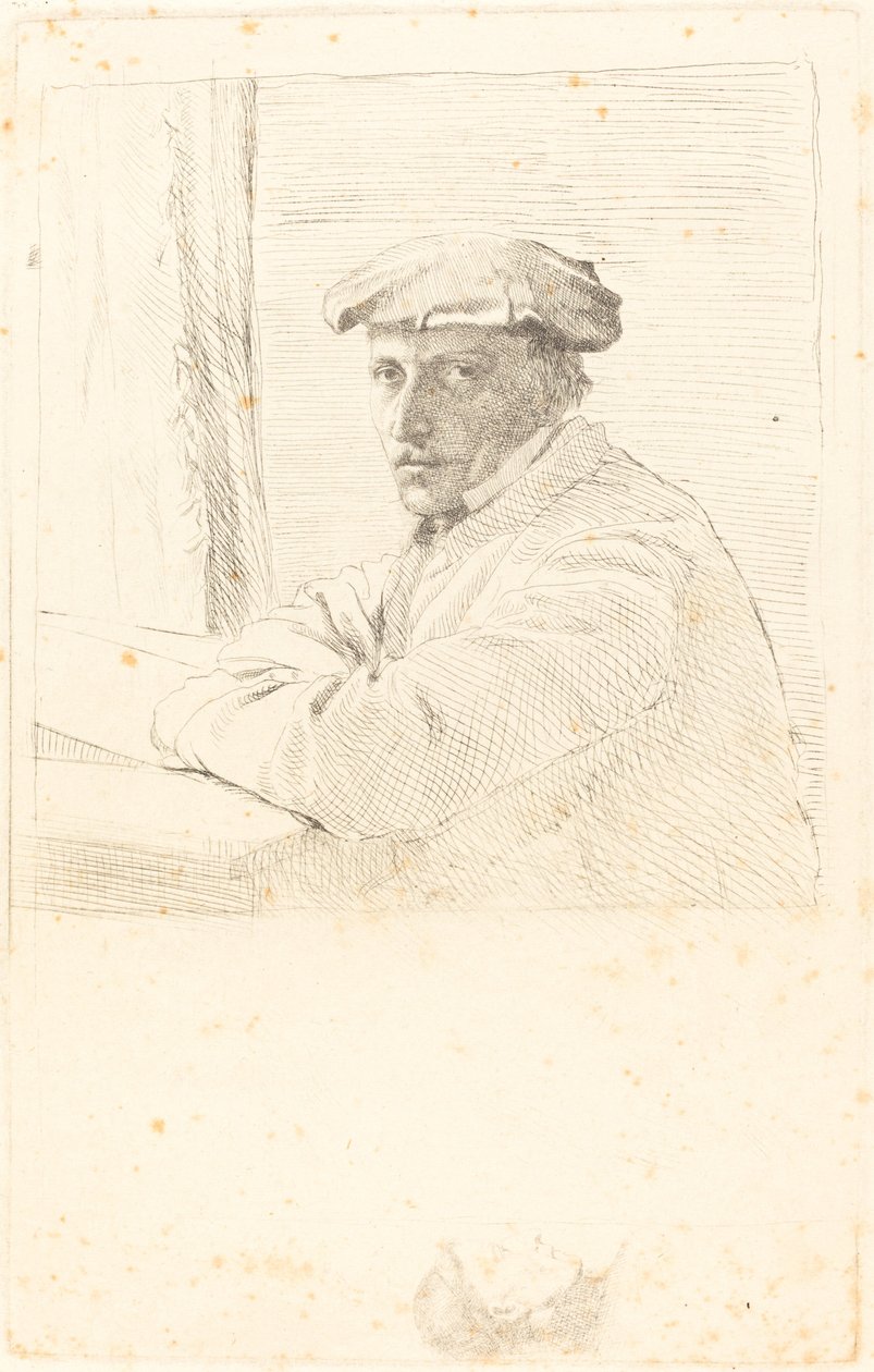 Grawer Joseph Tourny Grawer Joseph Tourny, 1857. autorstwa Edgar Degas