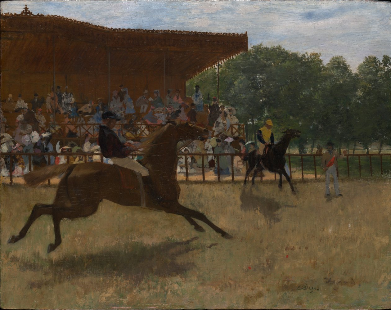Falstart autorstwa Edgar Degas