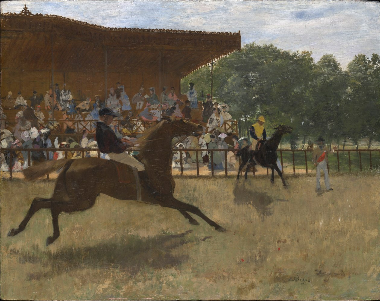 Fałszywy początek, ok. 1869-72 autorstwa Edgar Degas