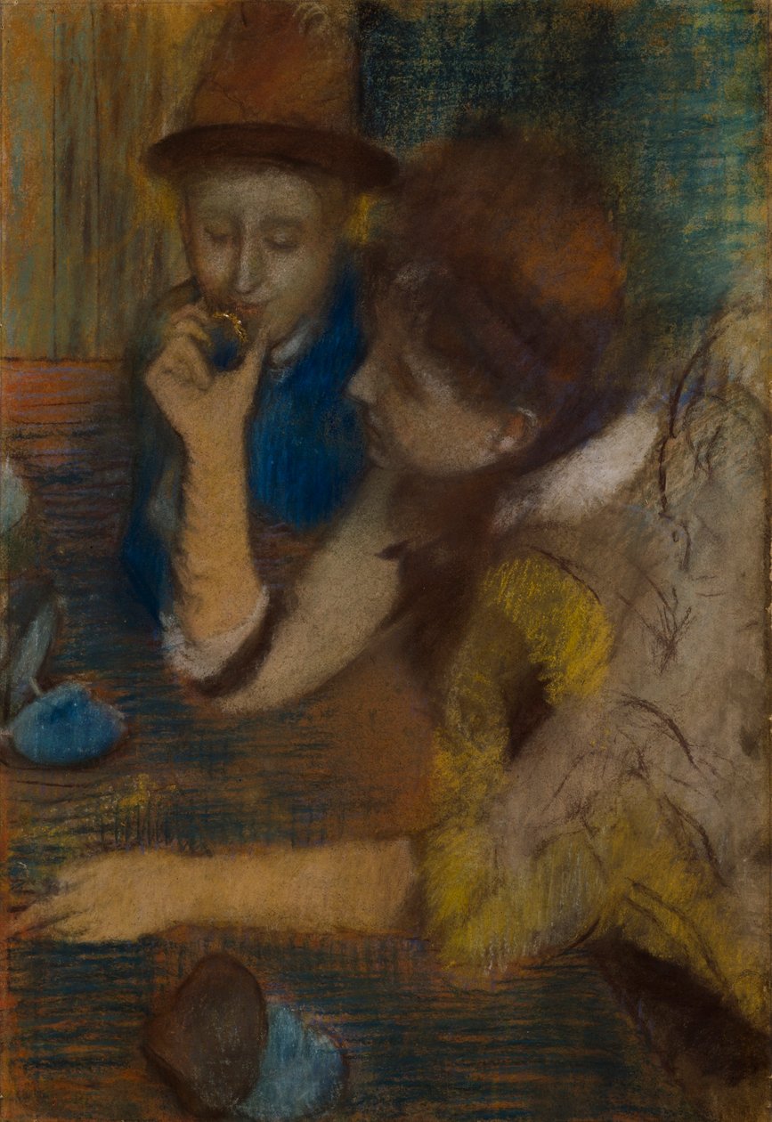 Klejnoty, ok. 1887 (pastel na papierze) autorstwa Edgar Degas