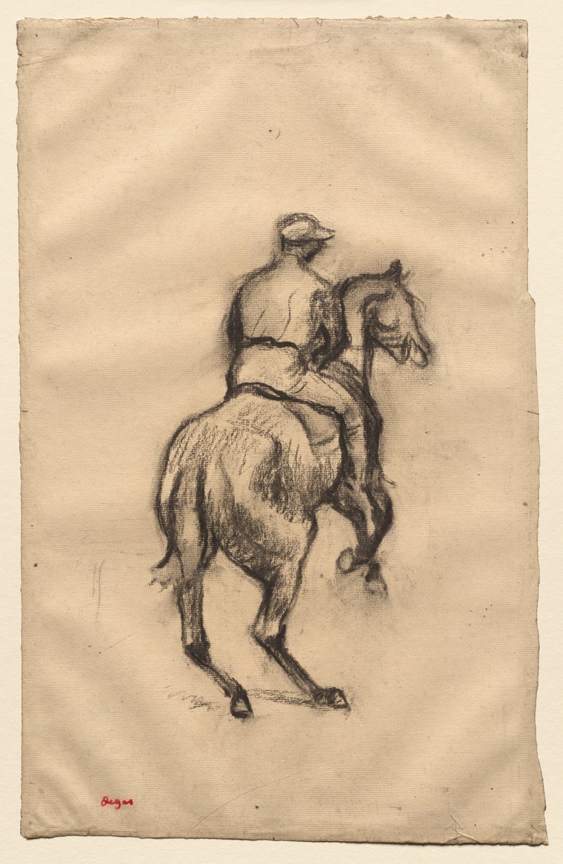 Dżokej autorstwa Edgar Degas