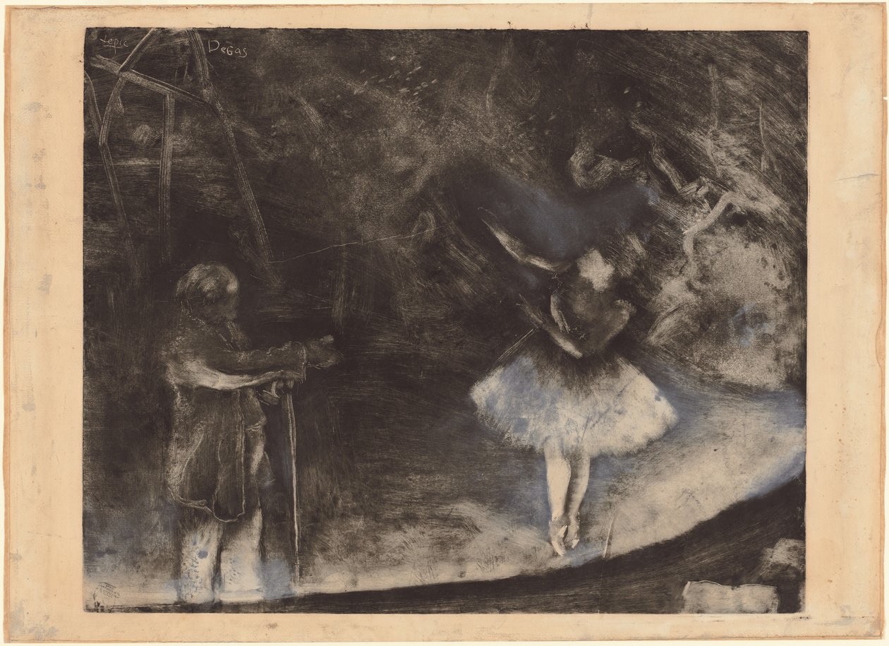 Mistrz Baletu (wykonany we współpracy z Ludoviciem Lepicem) autorstwa Edgar Degas