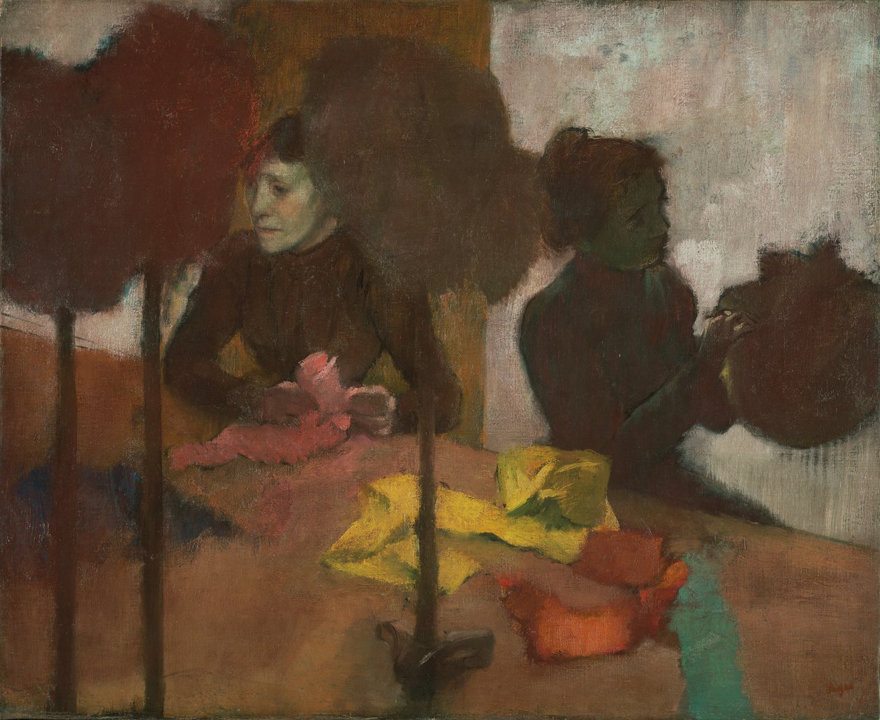 Młynarki, ok. 1882-1905 (olej na płótnie) autorstwa Edgar Degas