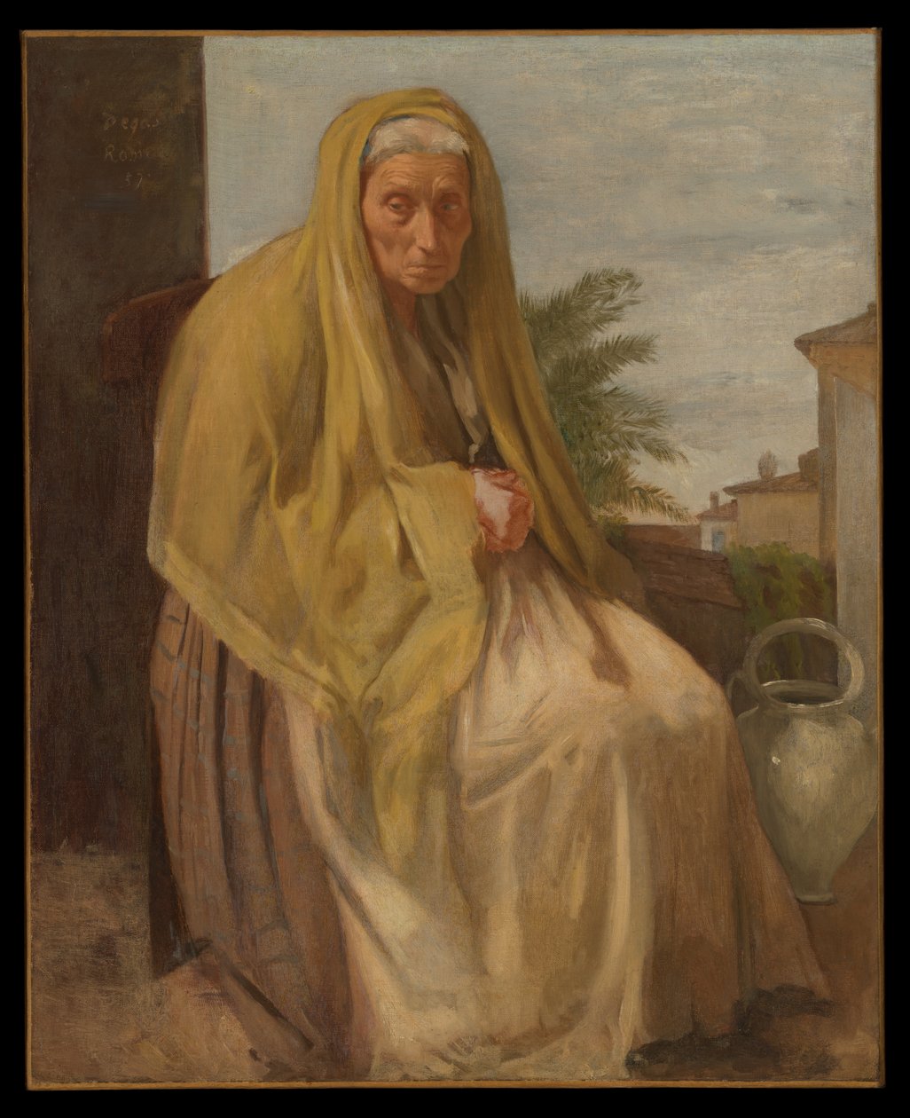 Stara Włoszka autorstwa Edgar Degas