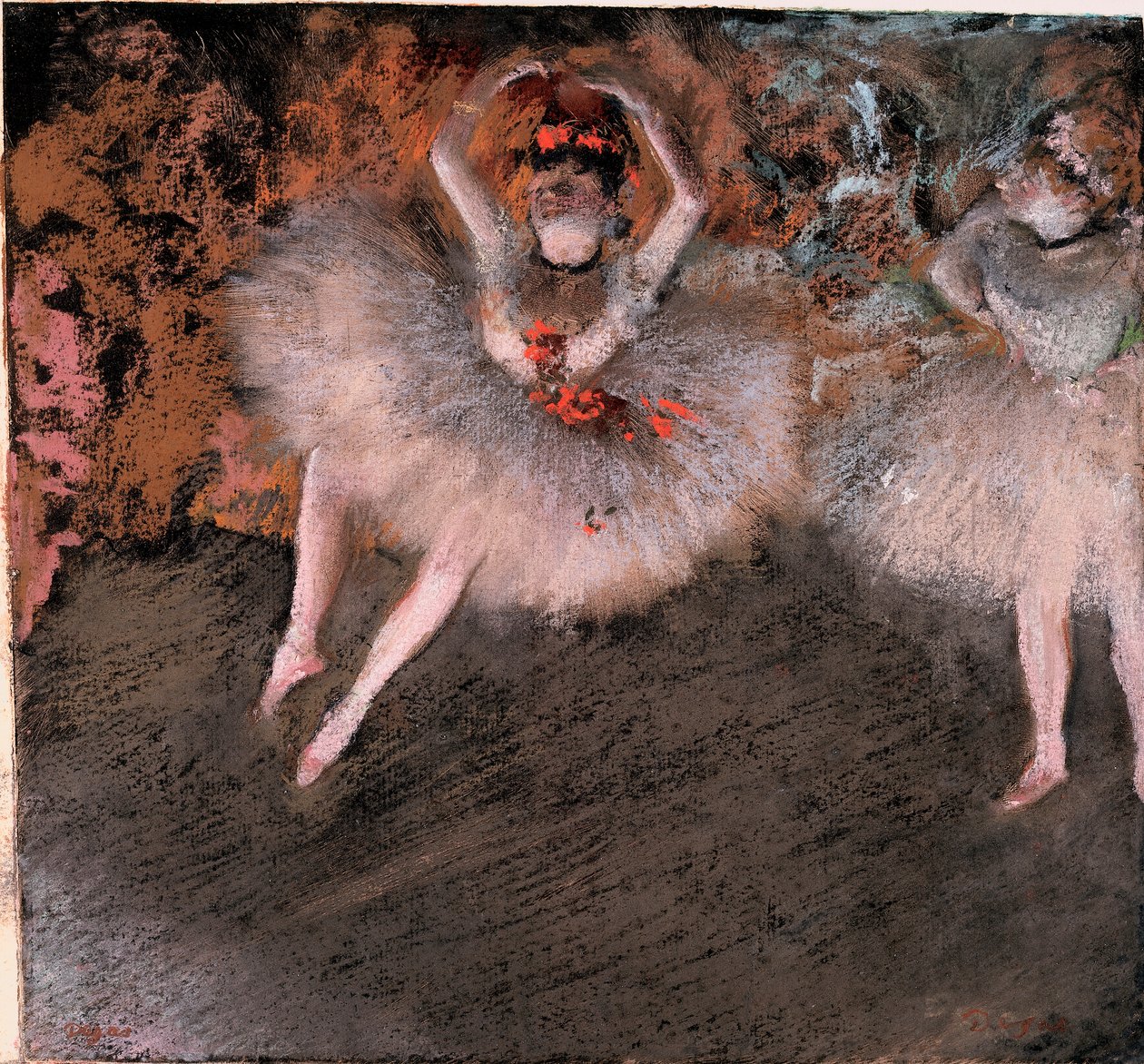 Niepobity, ok.1879 autorstwa Edgar Degas