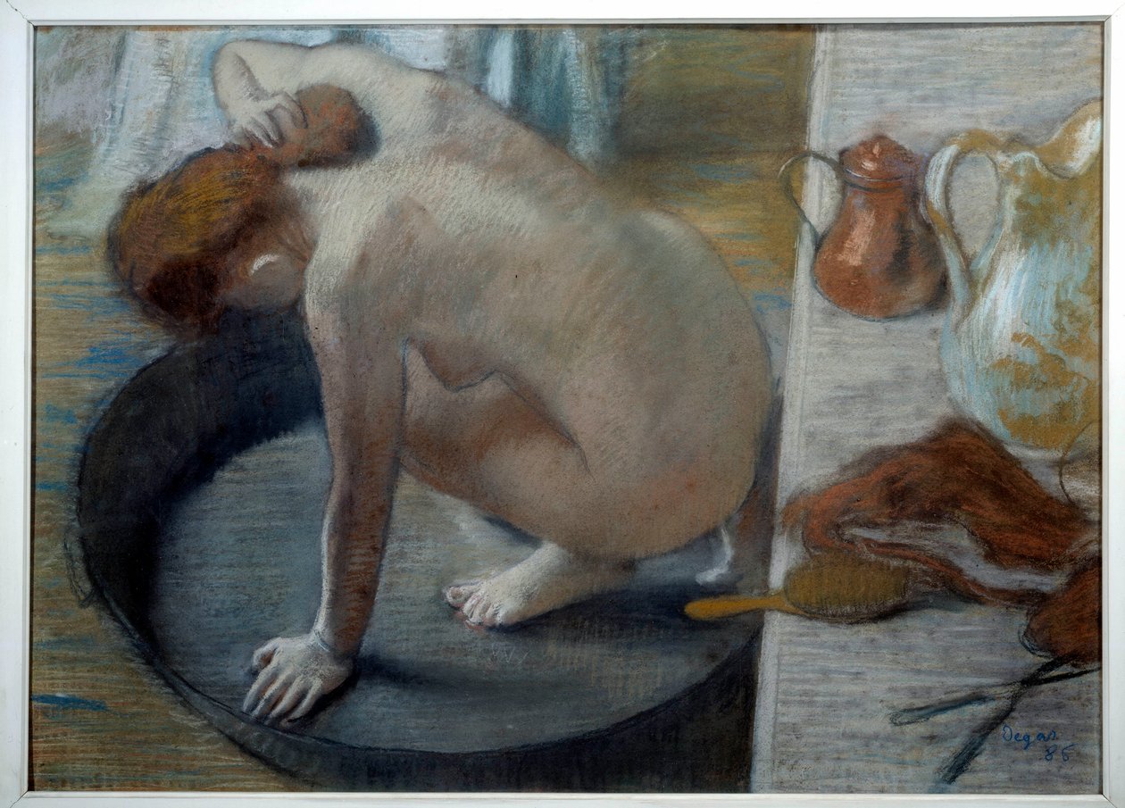 Wanna Pastelowa Edgara Degasa (1834-1917). 1886. Nd. 0,60x0,83m. Paryż, Muzeum Orsay autorstwa Edgar Degas