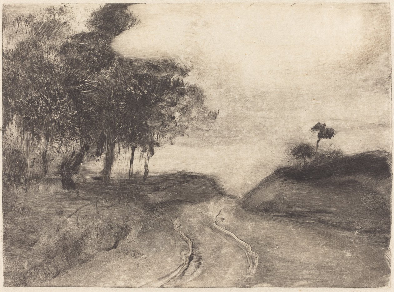 Droga (trasa La) autorstwa Edgar Degas