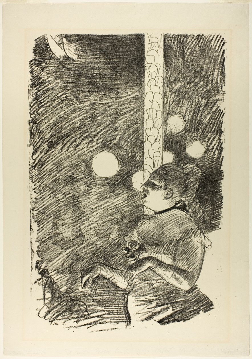 Pieśń psa autorstwa Edgar Degas