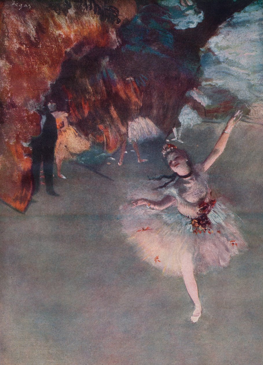 Gwiazda LEtoile, 1878. autorstwa Edgar Degas