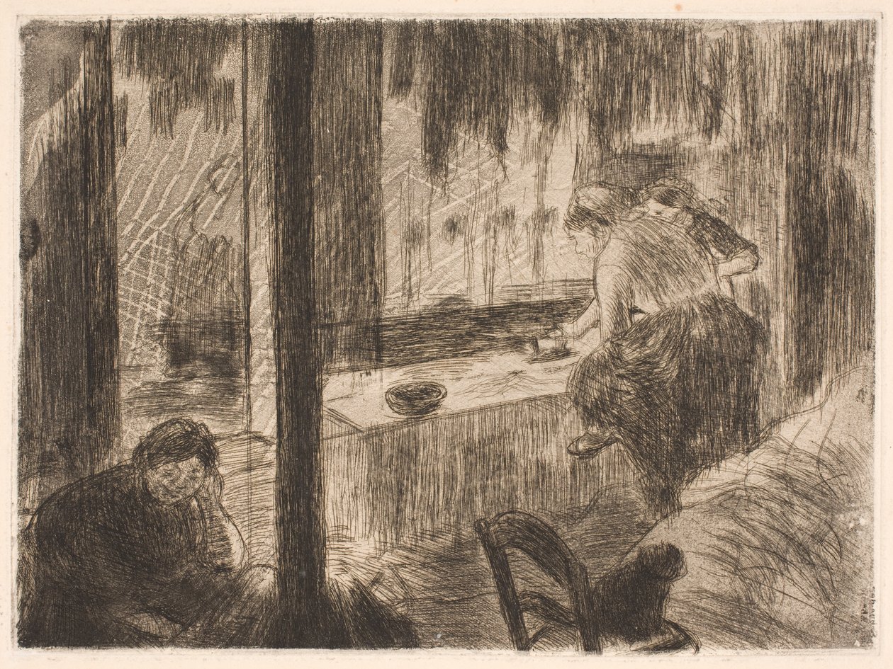 Praczki autorstwa Edgar Degas