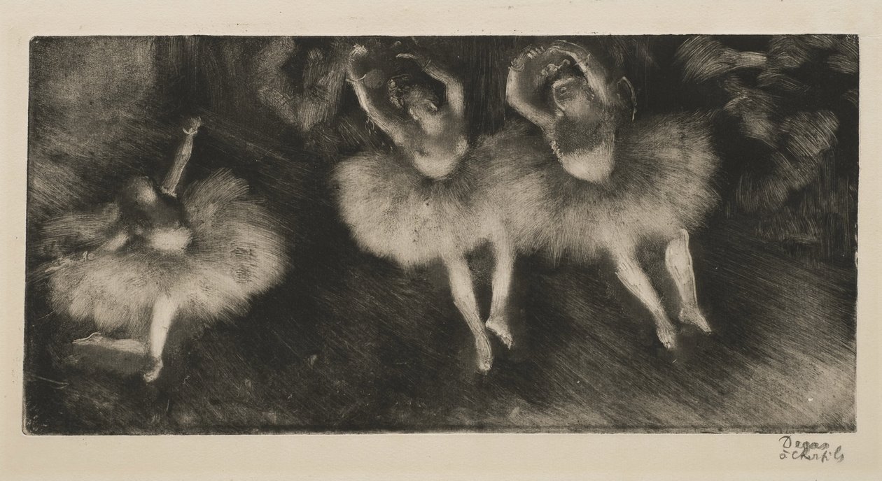 Trzech tancerzy baletowych, ok. 1878 r. autorstwa Edgar Degas