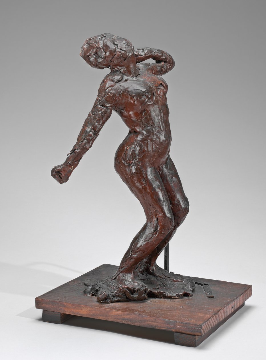 Kobieta rozciągająca autorstwa Edgar Degas
