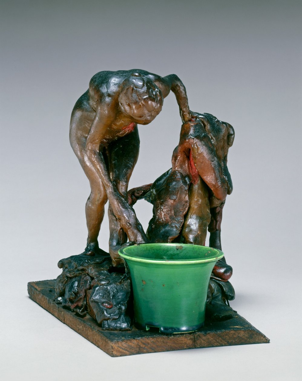 Kobieta myjąca lewą nogę, c. 1890. autorstwa Edgar Degas
