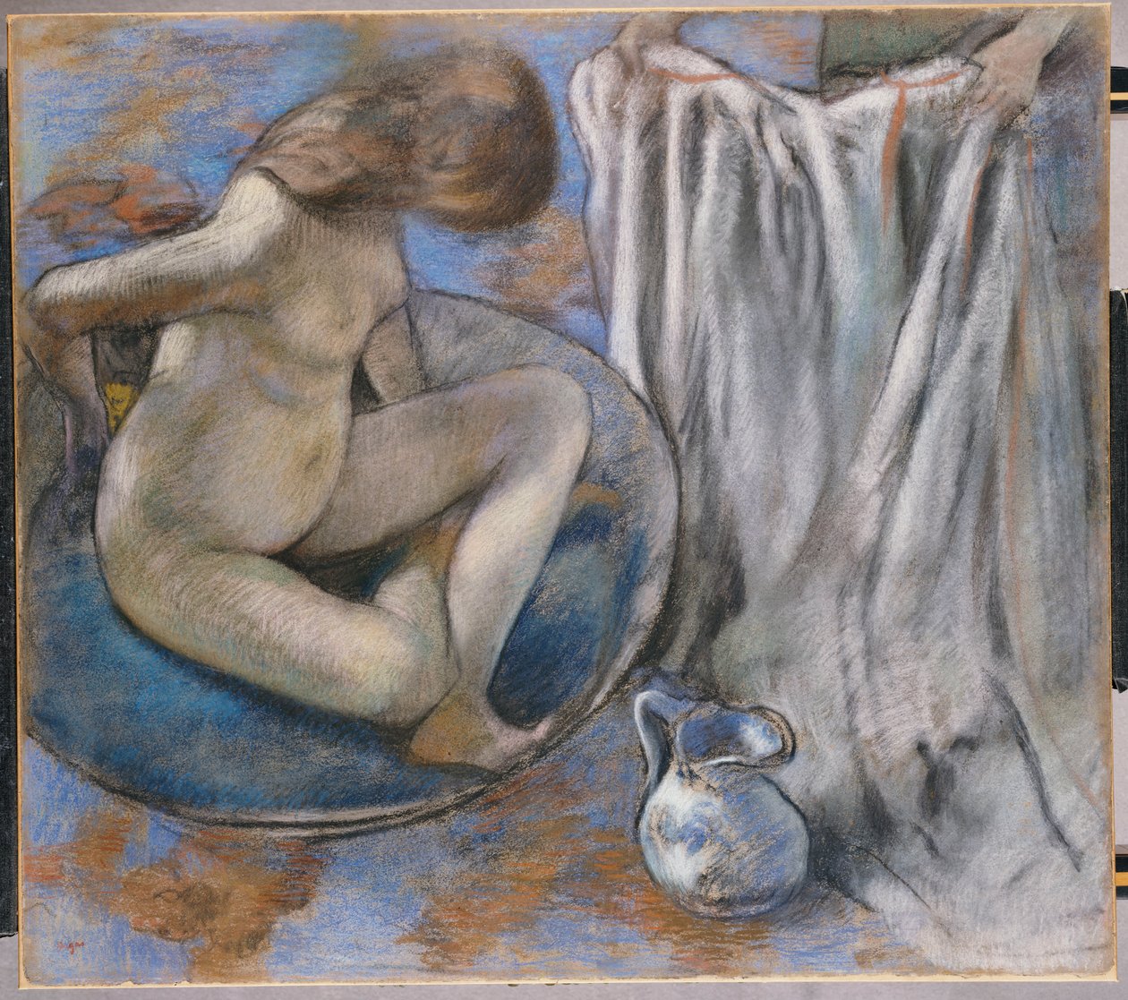 Kobieta w wannie, 1884 autorstwa Edgar Degas