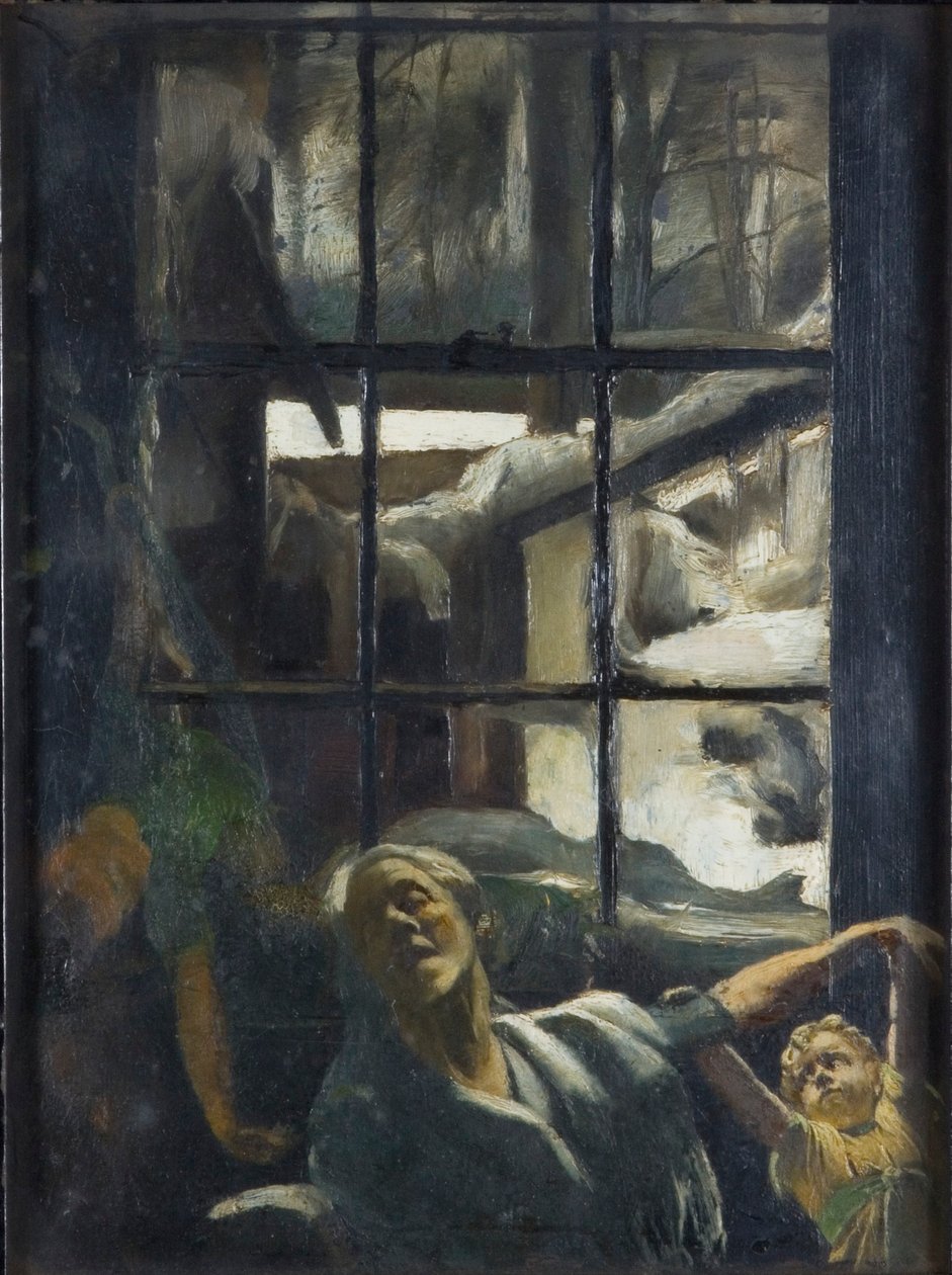 „Wiosna budząca ze snu starą zimę”, 1882-1936 autorstwa Edgar Herbert Thomas