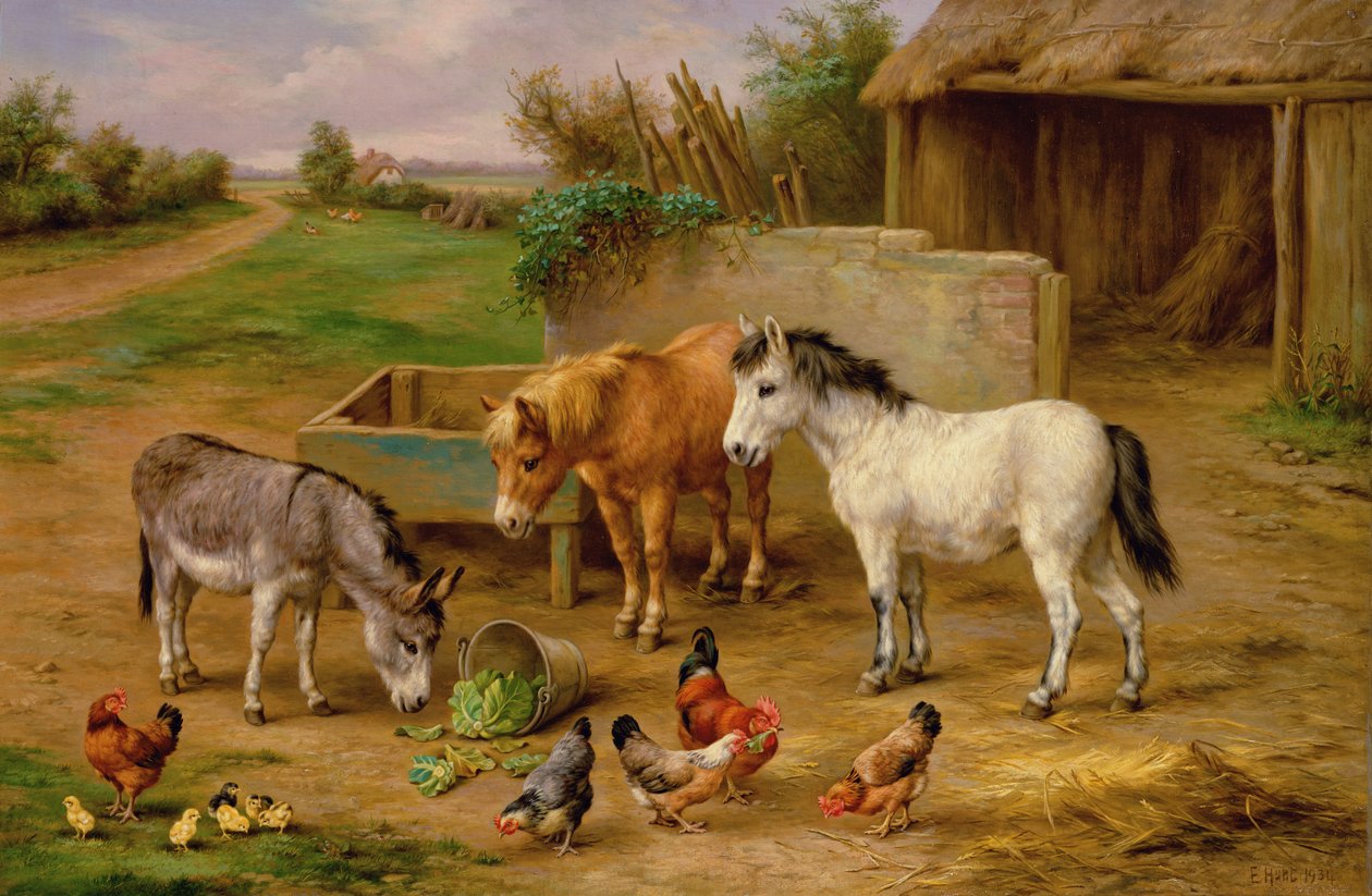 Przyjaciele z farmy autorstwa Edgar Hunt