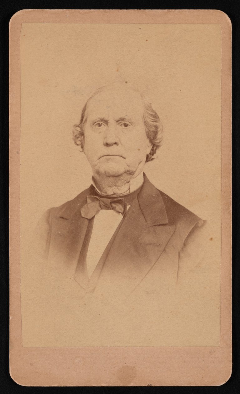 Portret Ezry Bartletta Francuza z lat 1810-1880, przed 1880 rokiem. autorstwa Edgar J Pullman