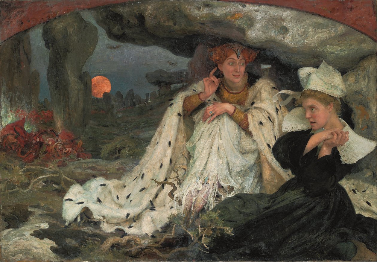 Bretońska legenda autorstwa Edgar Maxence
