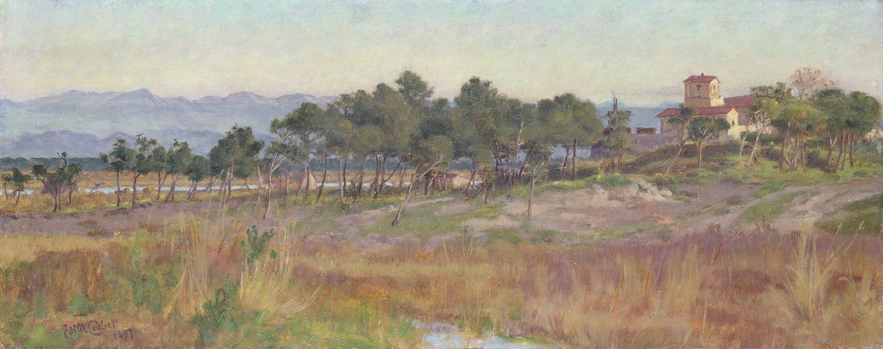 W Toskanii, 1897 autorstwa Edith Ridley Corbet